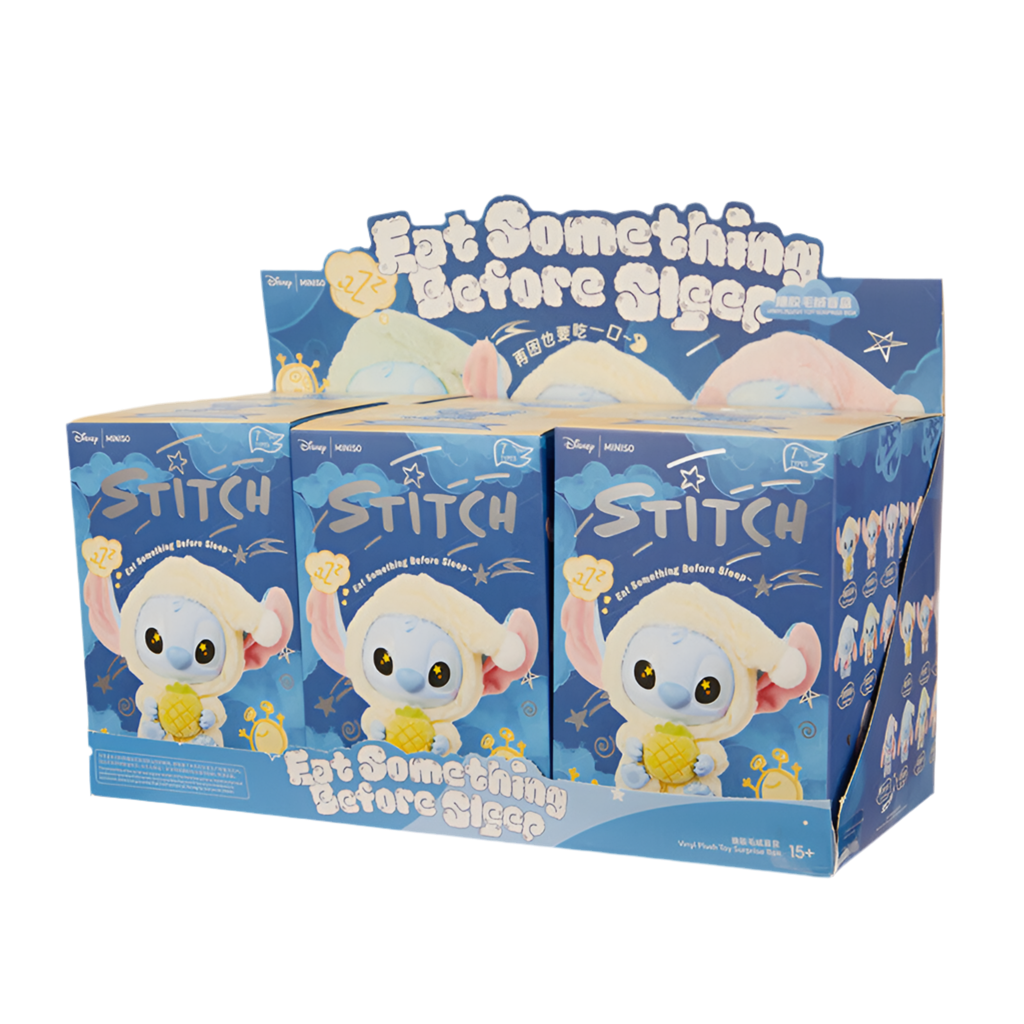 Stitch “eat something before sleep”