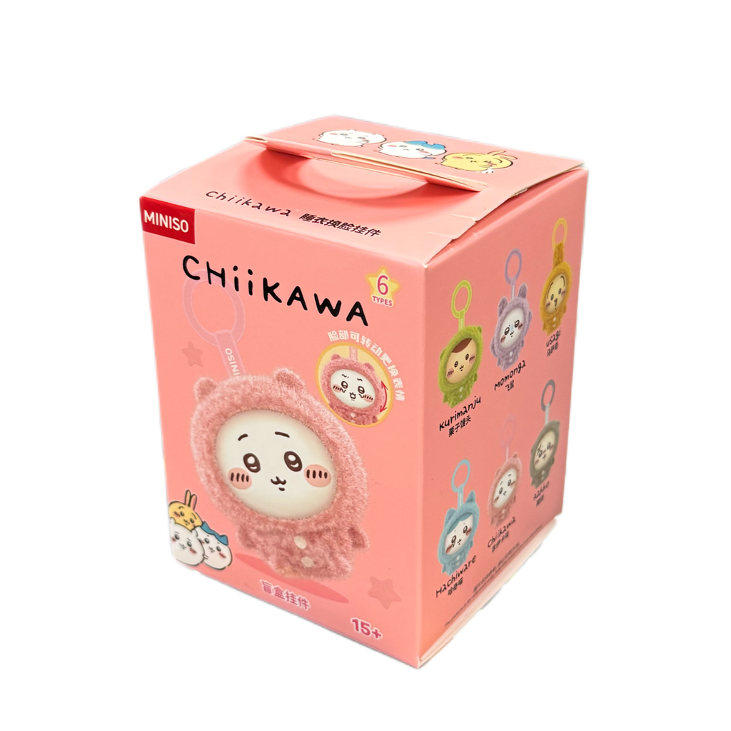 Miniso Chiikawa Pajama Face Changing (keychain)
