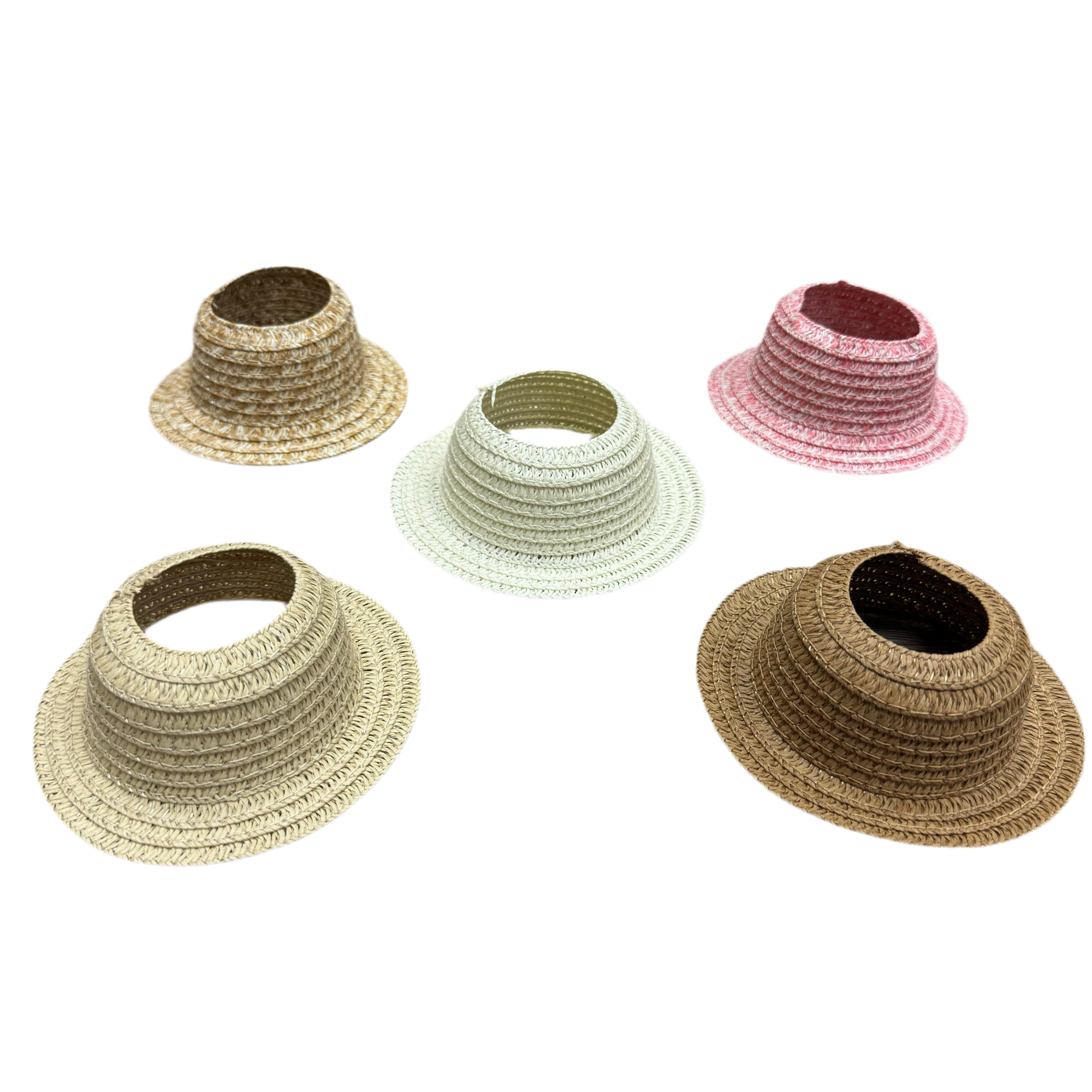 Flat Brim Straw Hat